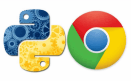Logo Python-Chrome