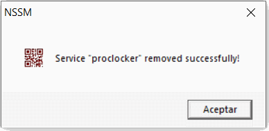 Message proclocker removed successfully