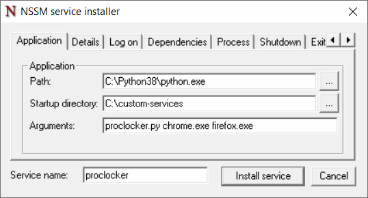 nssm-install-service-screenshot